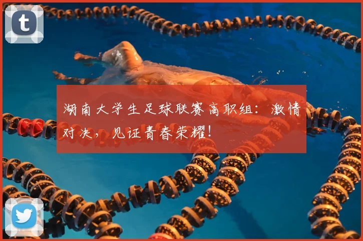湖南大学生足球联赛高职组：激情对决，见证青春荣耀！